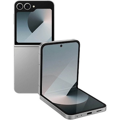 Смартфон Samsung Galaxy Z Flip 6 256 ГБ, серебристый